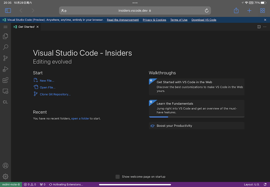 ipad-vscode-server