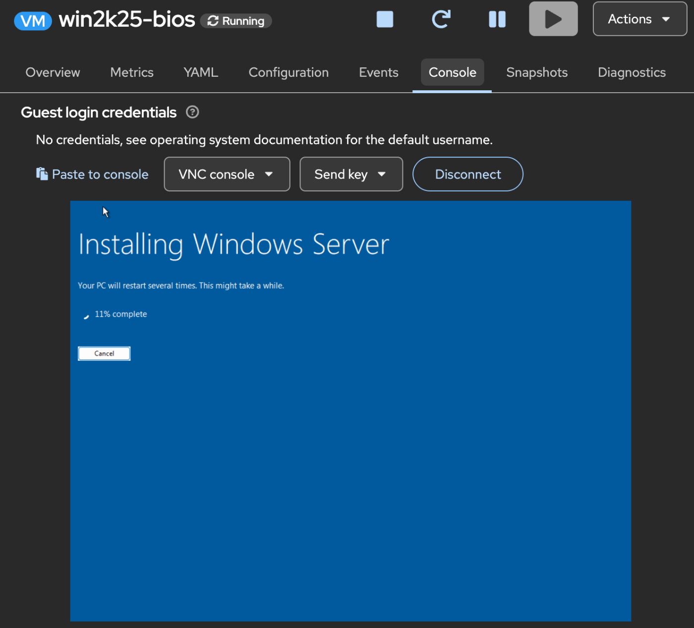 OpenShift VirtualizationにWindows VMをサクッとプロビジョニングする