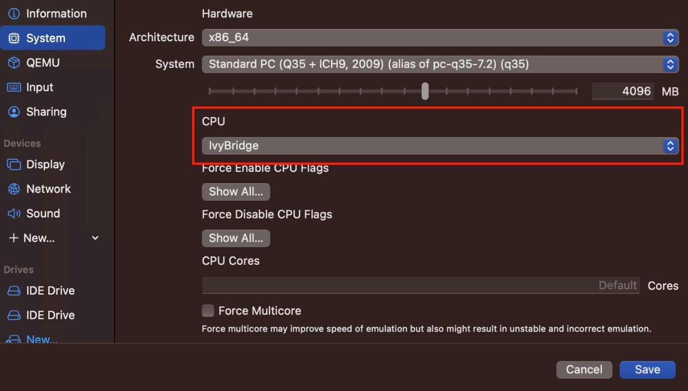 Change the display hardware.