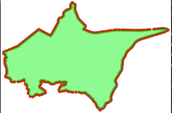 ST_UNIONの処理をすると左半分が消滅してしまう