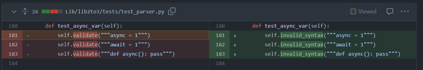 PythonのSoft keywordについて