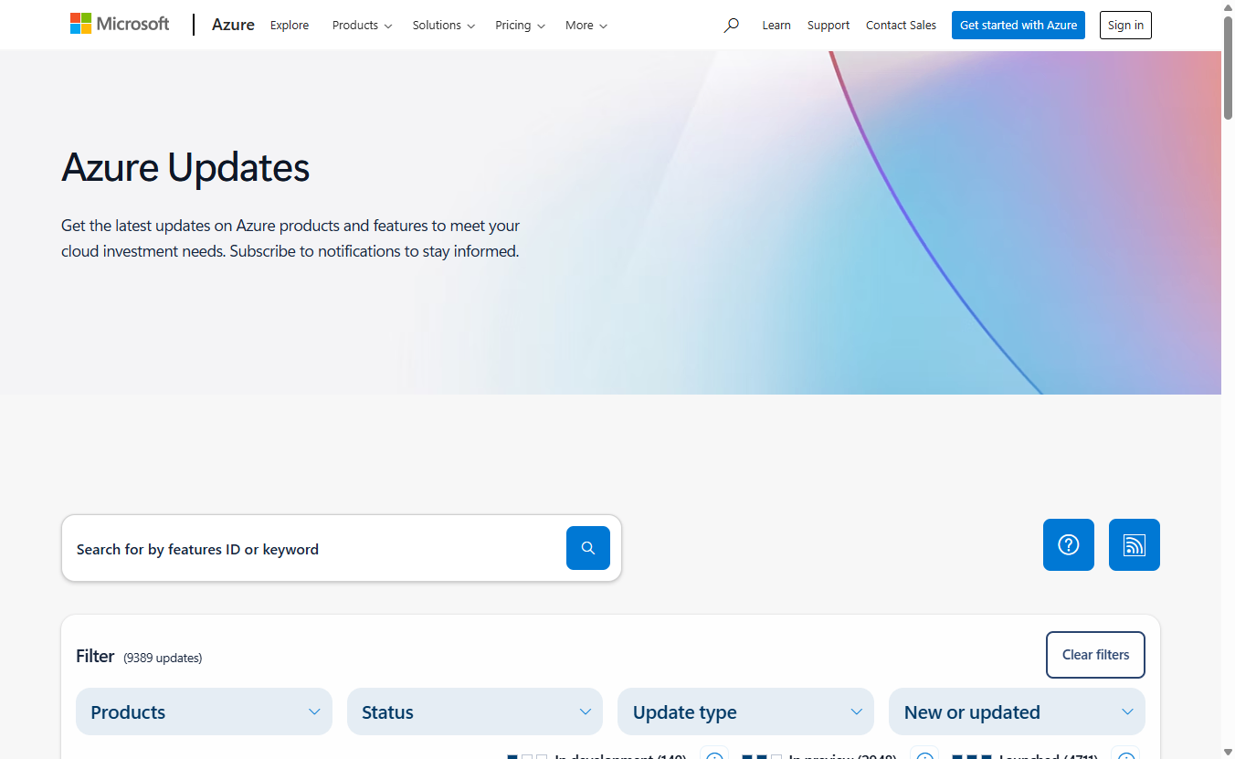 Azure SRE エージェントで Azure サービスの更新とリタイアを自動追跡する