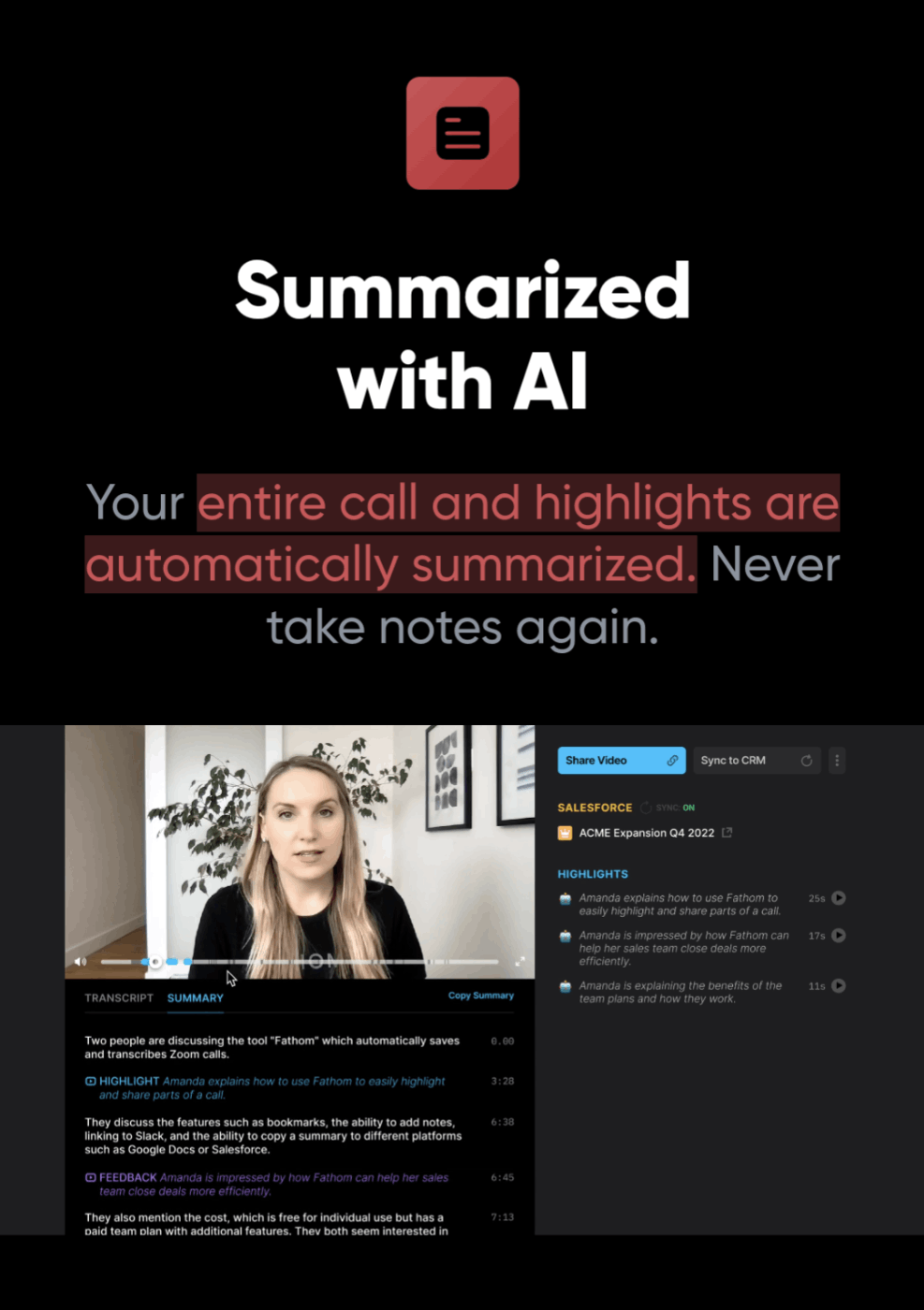 AIによる要約アプリの情報粒度