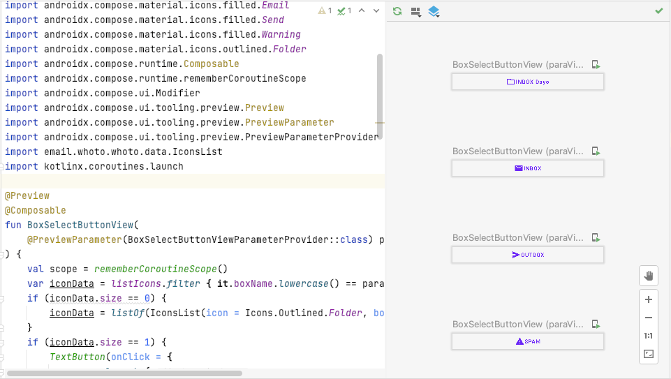 Box Selecter Result Preview