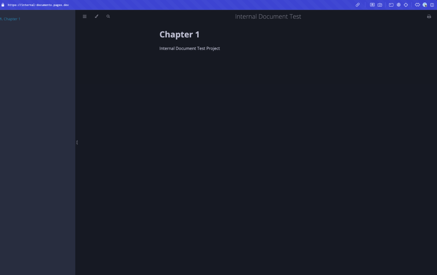 ドキュメントページ