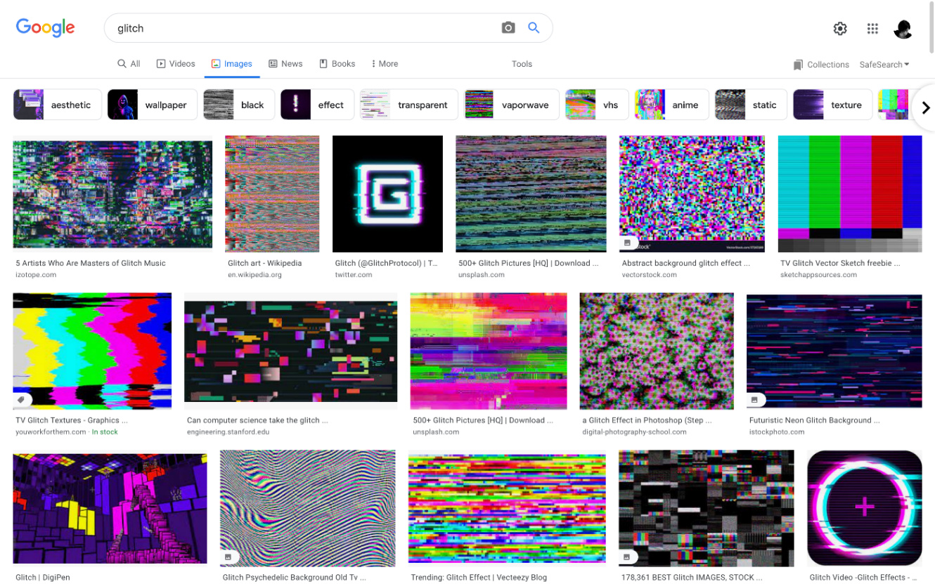 glitch の画像検索結果