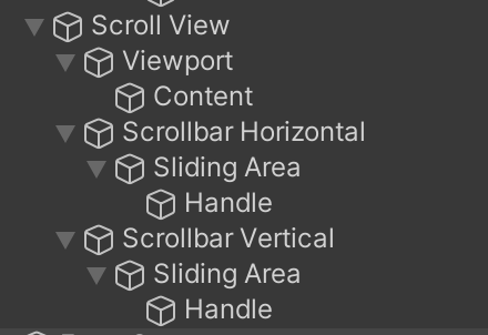 Scroll Viewの構成