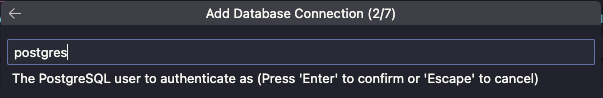 add connection 2/7