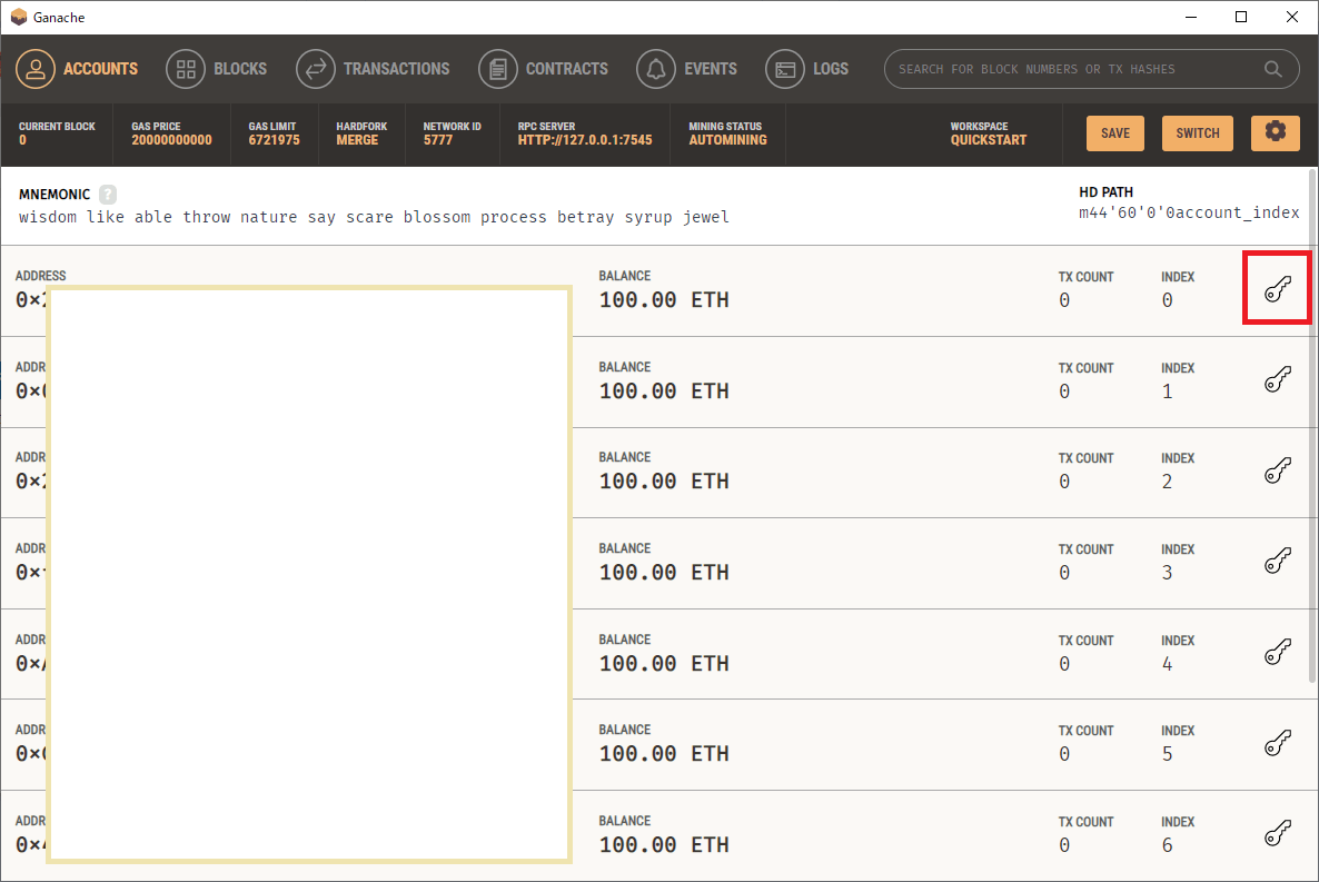 Solidity】スマコンを実装してみた話１～環境構築編～