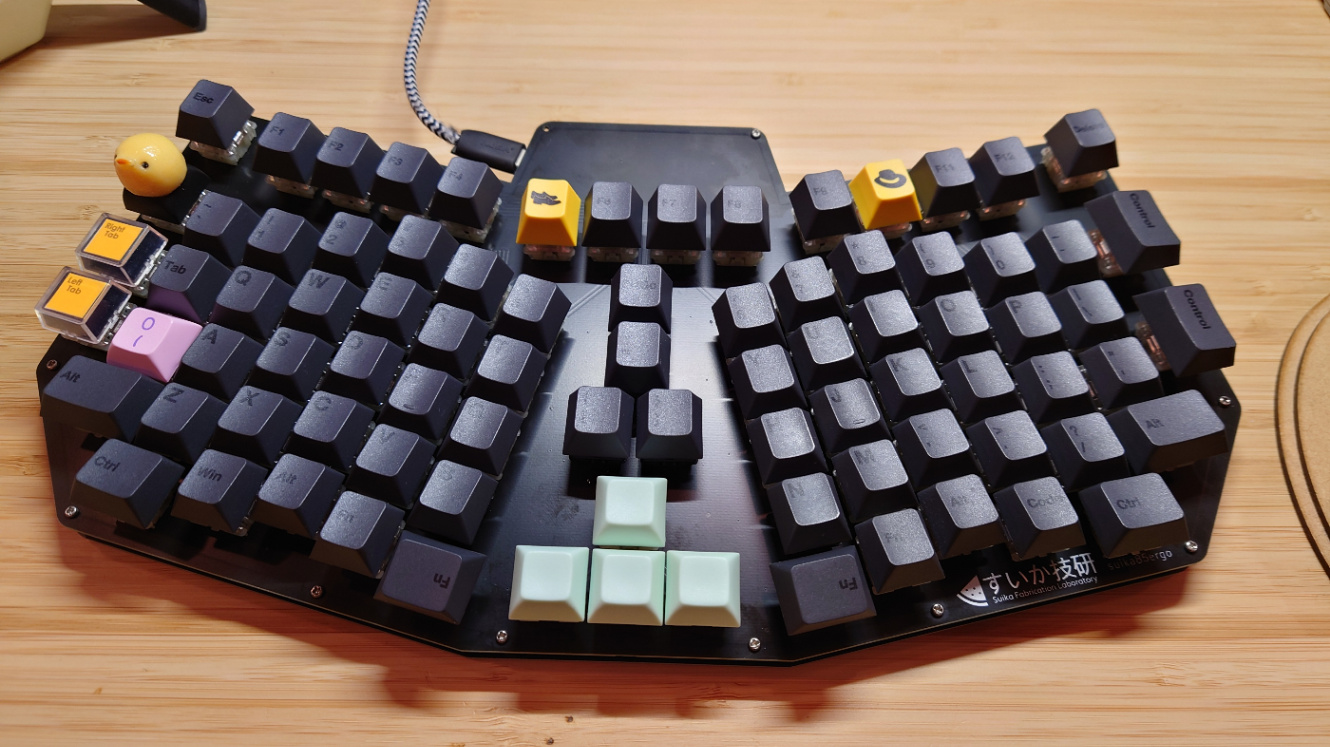 自分のために始めたキーボード作りがいつの間にか販売デビューし 自分のために始めたキーボード作りがいつの間にか販売デビューし