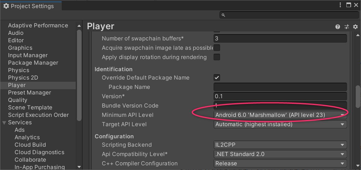 Other Settings > Identification