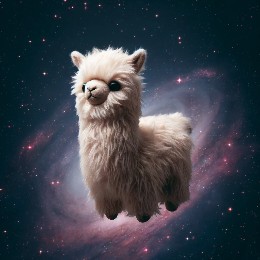 まどろみアルパカ。