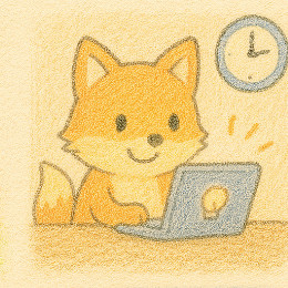 ふわふわキツネ
