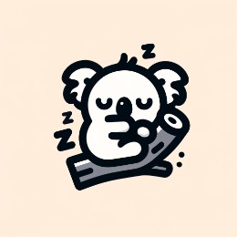青いコアラ