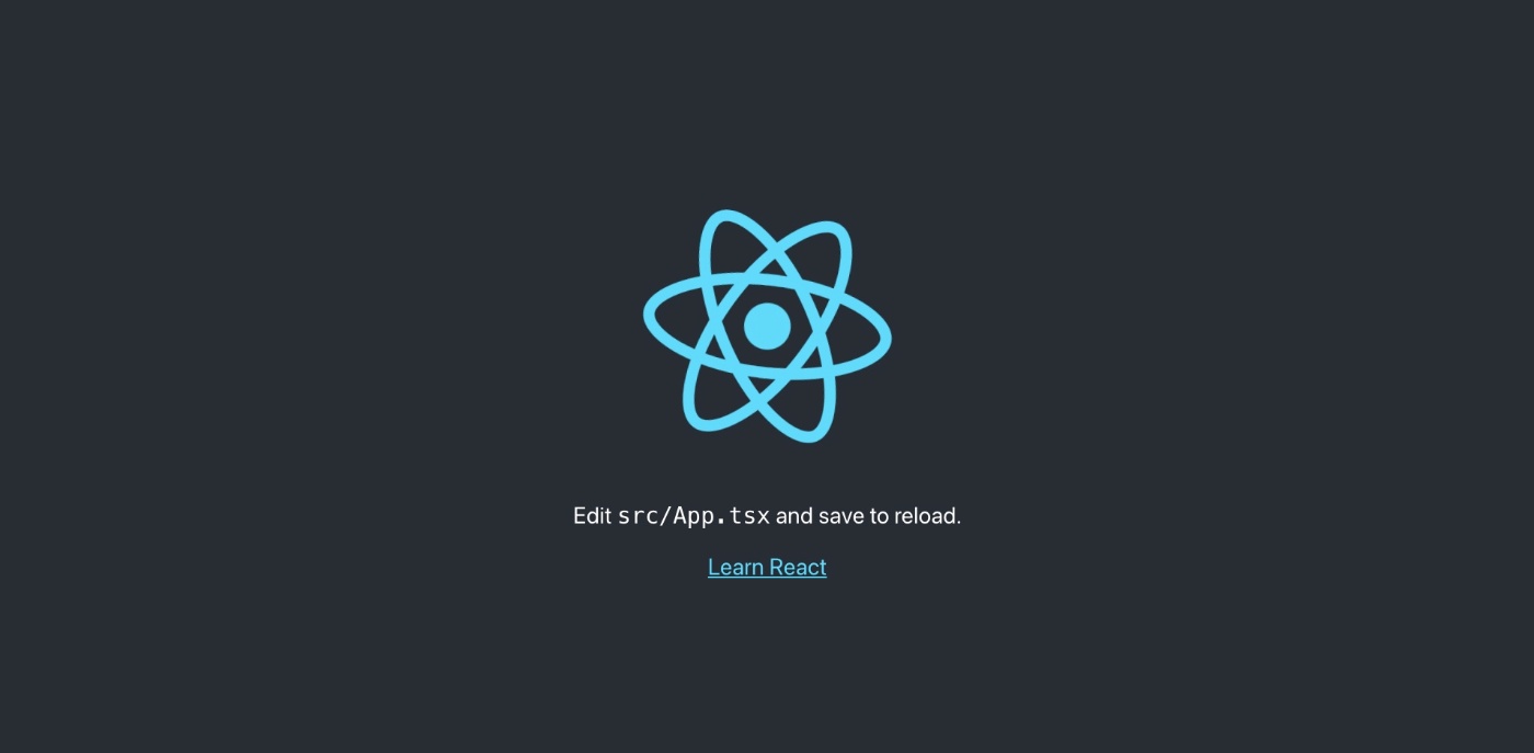 プロジェクトの初期画像