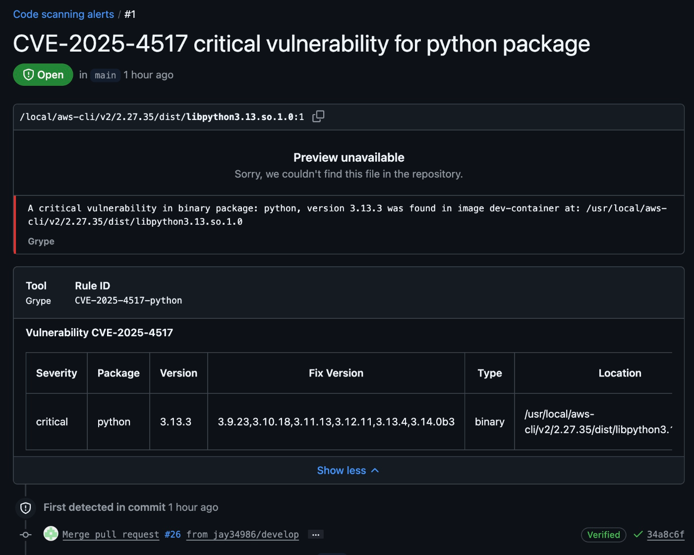 CVE-2025-4517 critical vulnerability for python package
