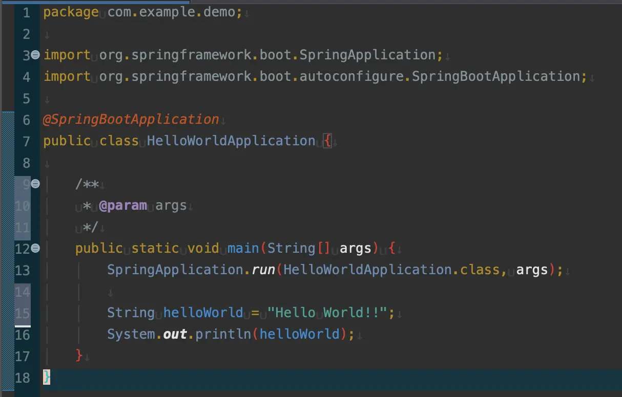 ローカル変数の抽出完了
