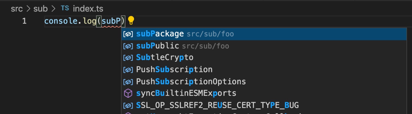 src/sub/index.tsのスクリーンショット