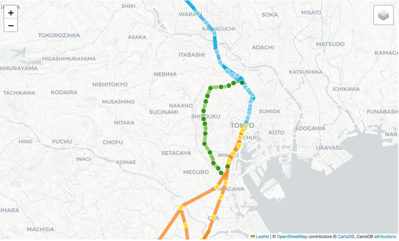 山手線は本当に「円」で繋がっているのか?GeoPandasで路線図を 山手線は本当に「円」で繋がっているのか?GeoPandasで路線図を