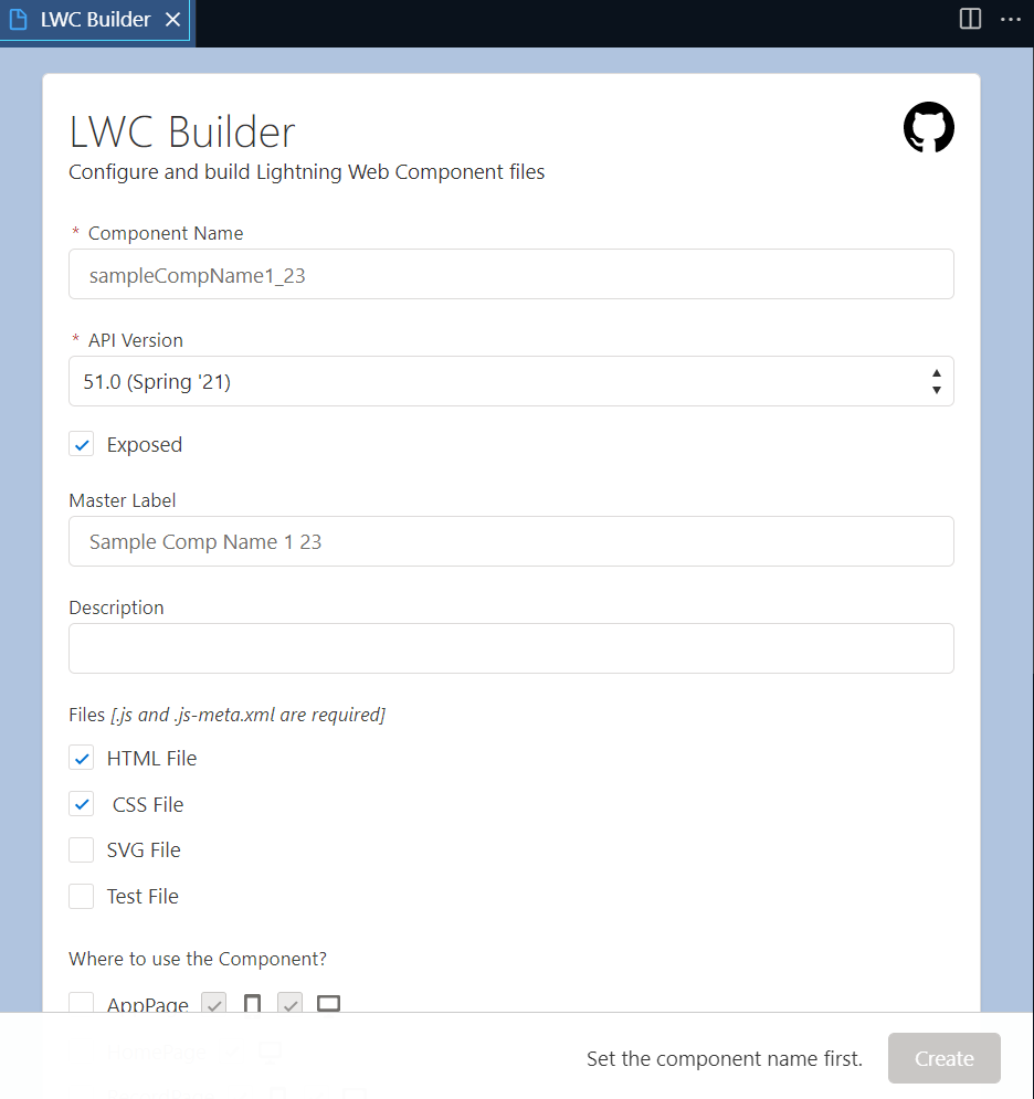 Vscode Lwc Lwc Builderをインストールして使ってみる