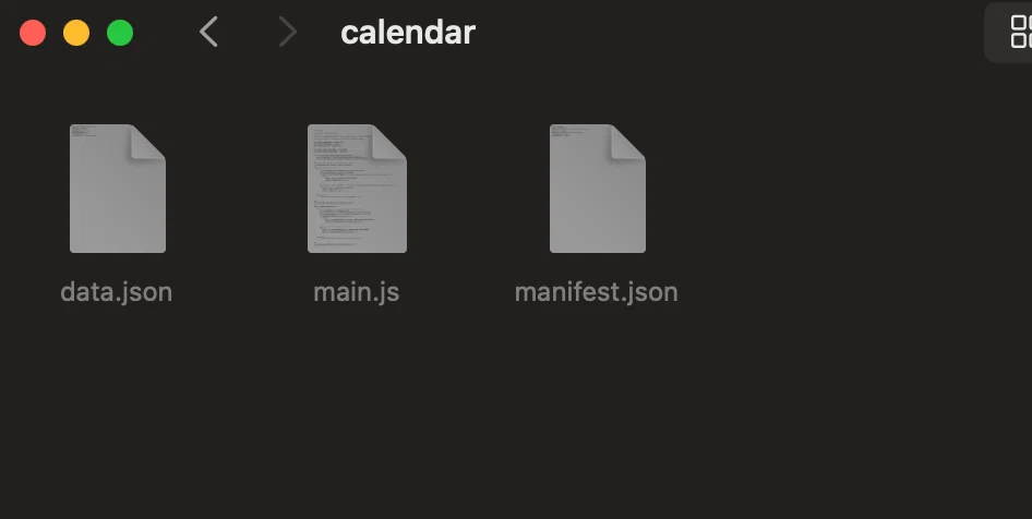 Calendarプラグイン