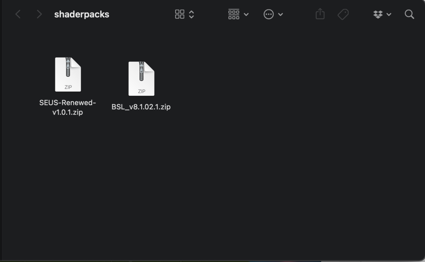 Mine Craft 影modについて