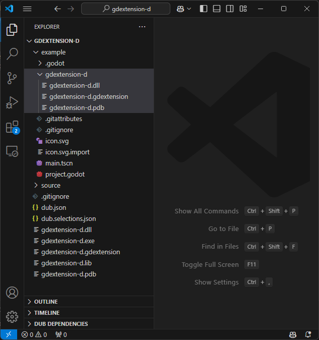 exampleのgdextension-dの中に各ファイルを配置