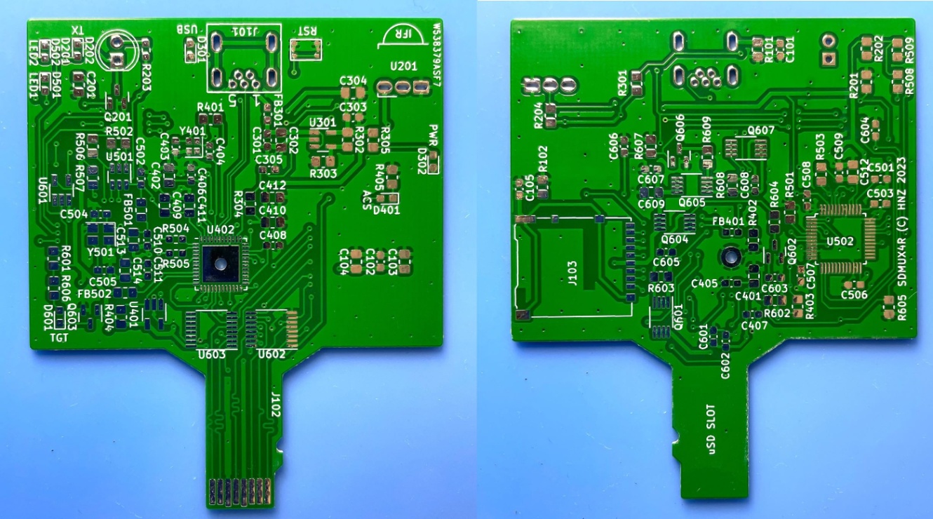 届いたPCB