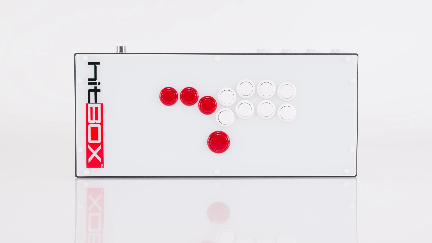 レバーレスコントローラー アケコン HitBox 自作 11ボタン グリーンC