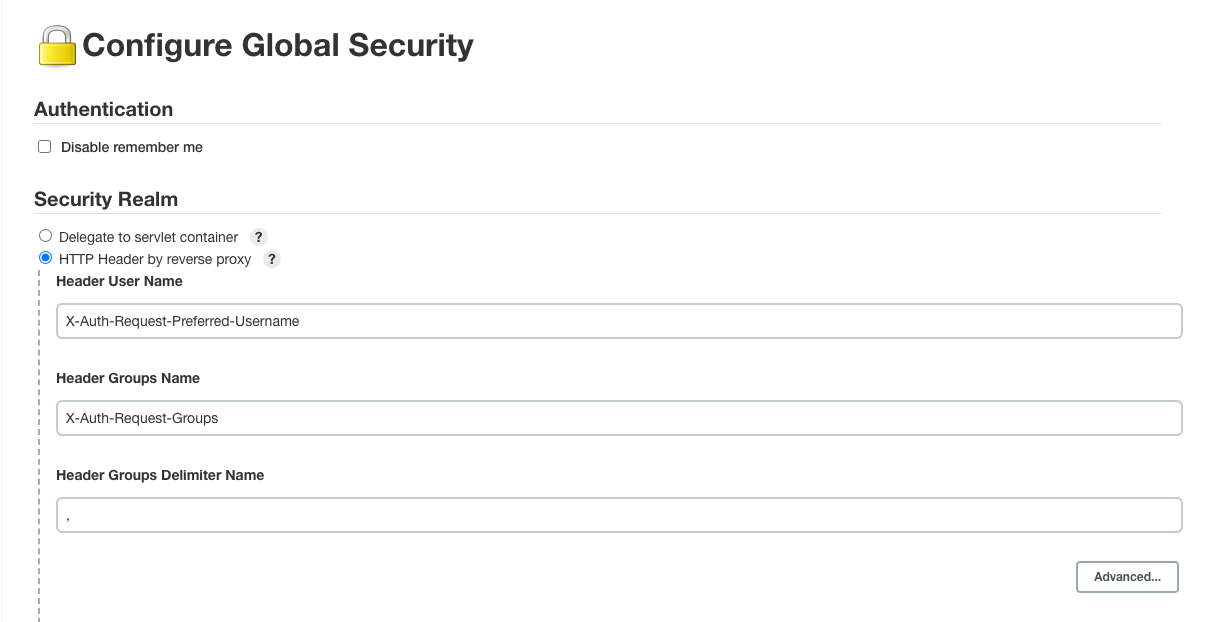 Config Security