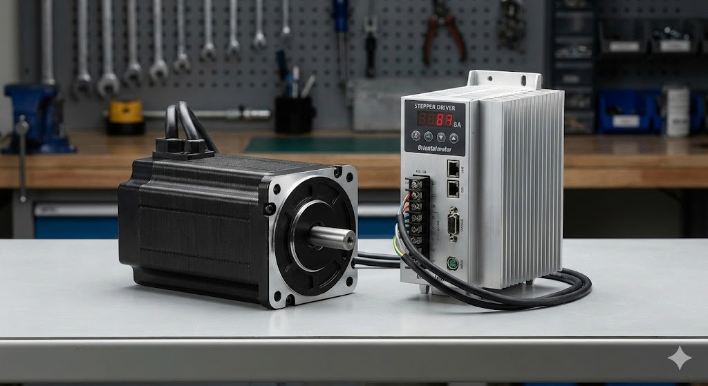 産業用モーターのAIイメージ