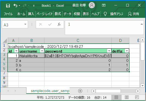 A5 Sql Mk 2 Insert文を書かずにデータが入れられる