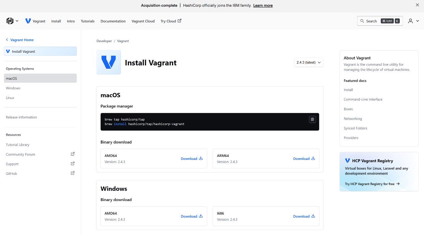 Vagrant-download
