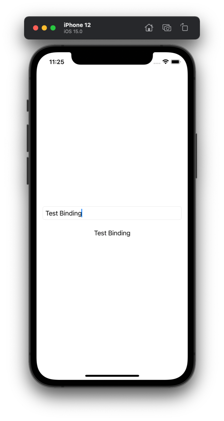 Test Binding