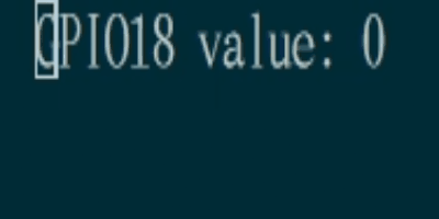 GPIO18の入力
