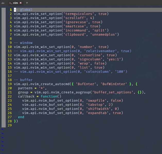 update neovim