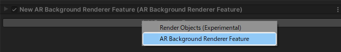 Renderer Featureの追加