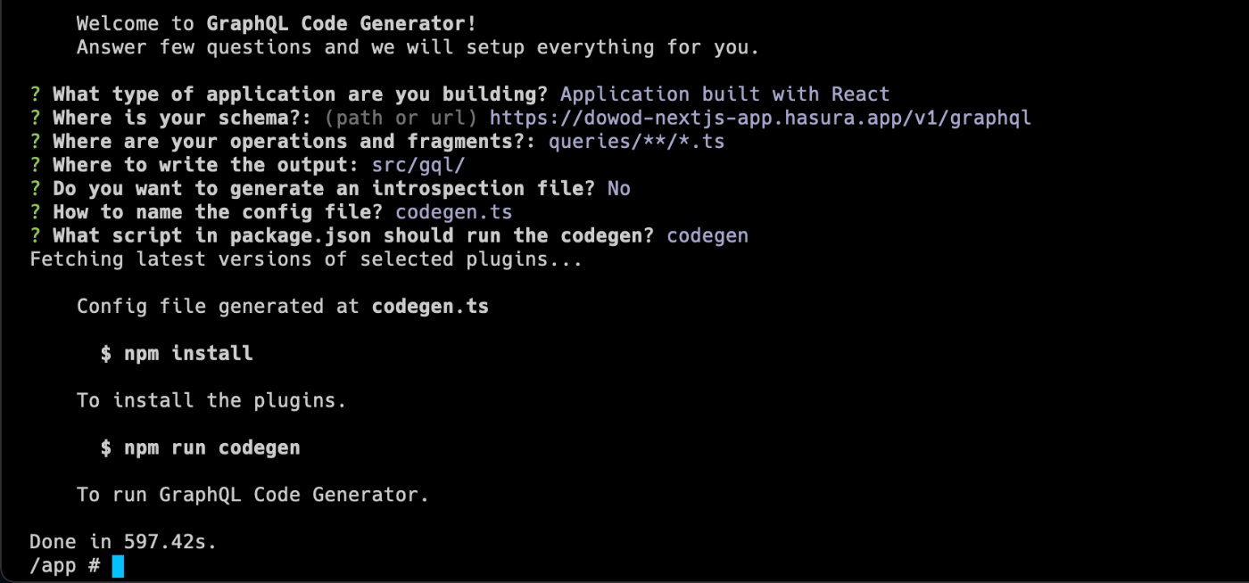 next.js v12とhasuraを使ったアプリ構築まとめ