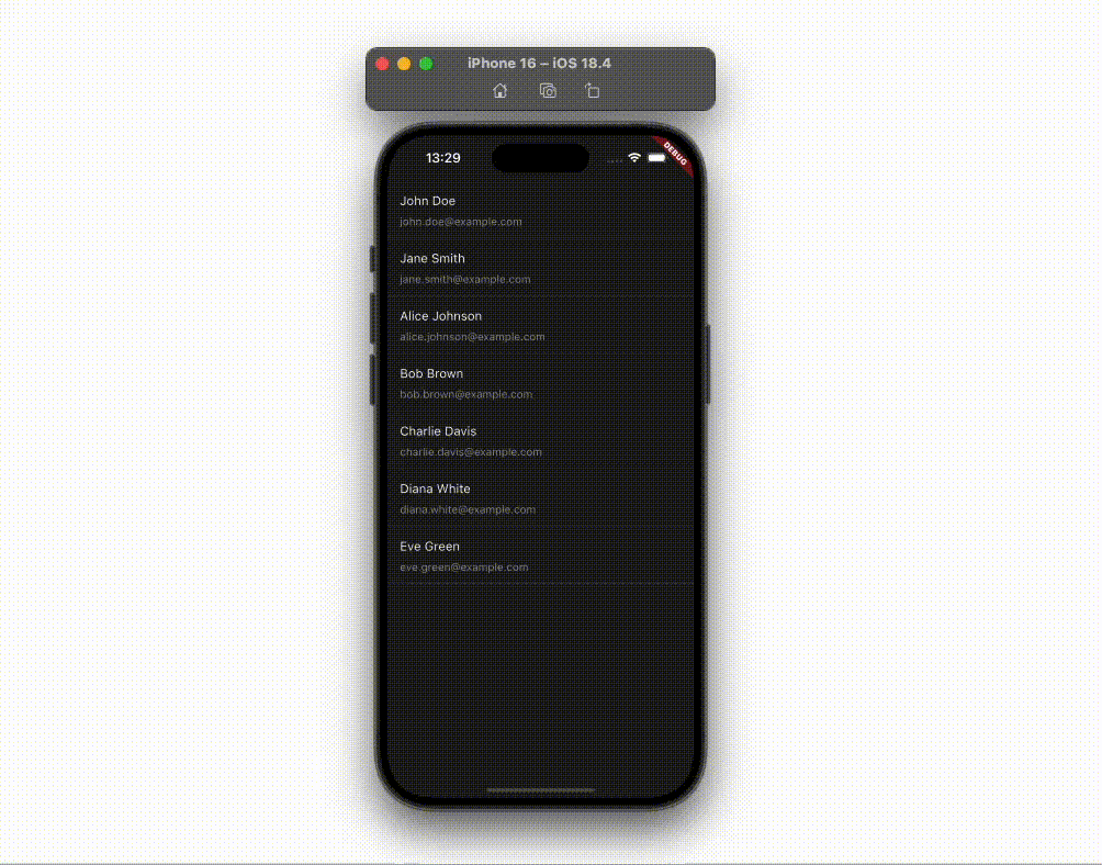 タップ時が伝わるUIの例