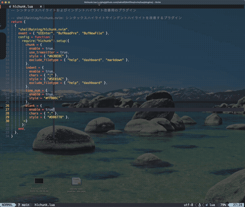 telescope.nvimの動作例