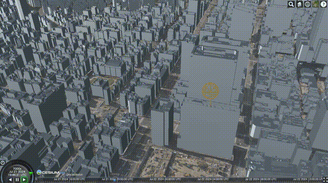 影のシミュレーションGIF