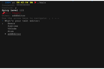 golangでインタラクティブなCLIツールをサクッと作る