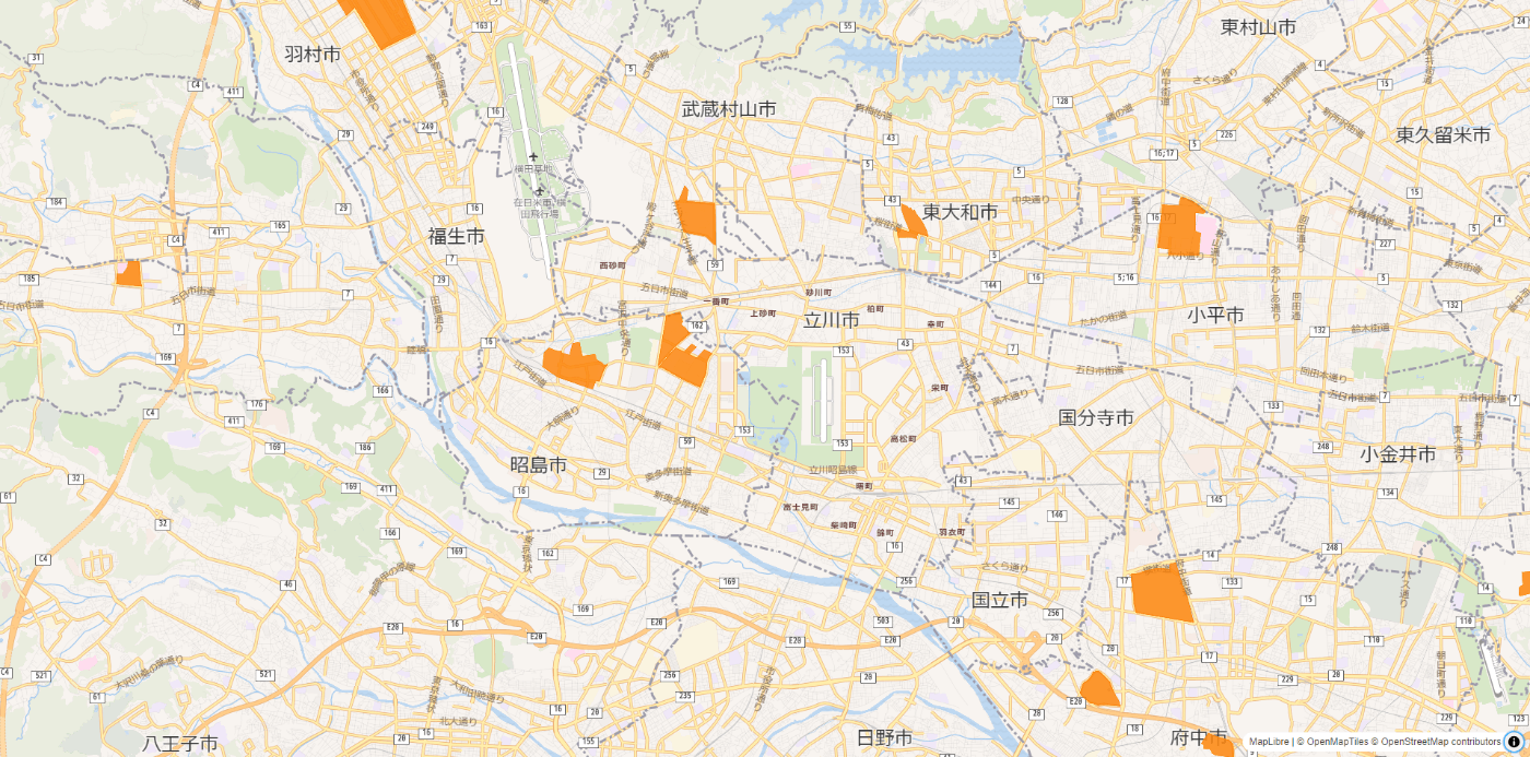 ポリゴン表示｜【初級編】MapLibre GL JSを使ったWebGIS作成