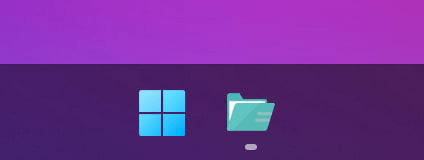 new taskbar icon