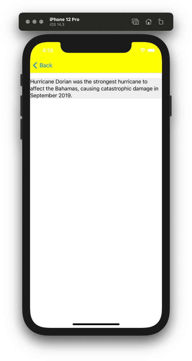 NativeScript-Vue        Labelu003eSpan     