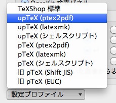 MaxOSXでのTeXセットアップした手順