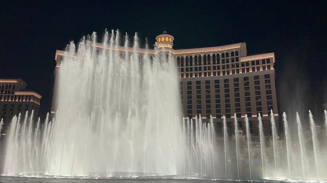 ベラッジオの噴水ショー