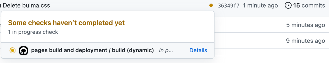 GitHub Pages Github pages