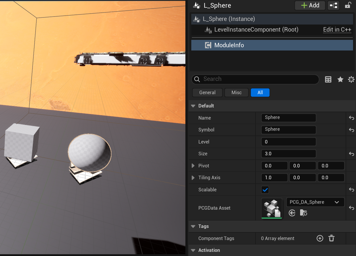 UE5 Cassini Sampleの使い方とPCG Data Assetに基づいた生成ワークフロー