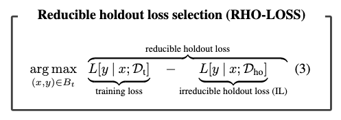 holdout loss